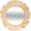 Atmosphera Wandspiegel - safari rotan - 38 cm - bohemian spiegel