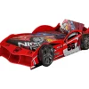 1-Persoons Bedden-Vipack Autobed Max 90x200cm - rood