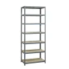 Erro Avasco Stellingkast - Zilver - Extra hoog - Metaal - 222x90x45cm
