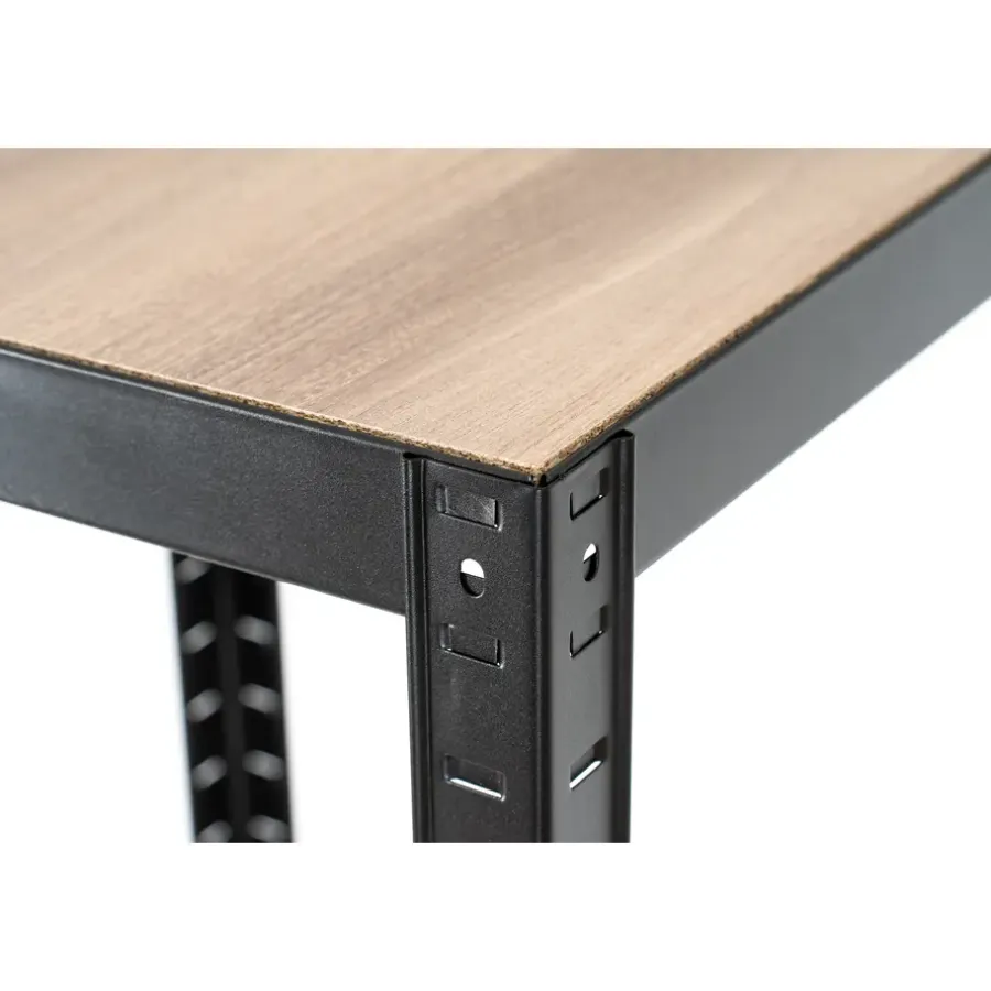 Erro Avasco Stellingkast - Zwart - Opbergrek metaal - 176x90x45