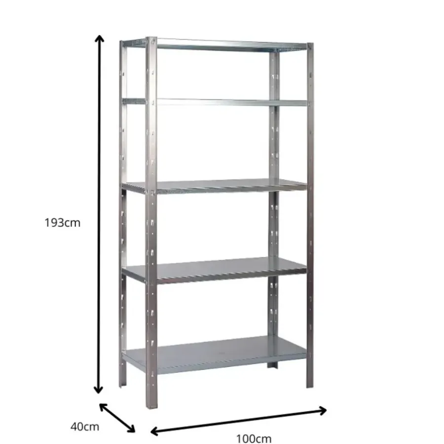 Erro Avasco Stellingkast Metaal - Opbergrek Clicker 100 - 193x100x40 cm