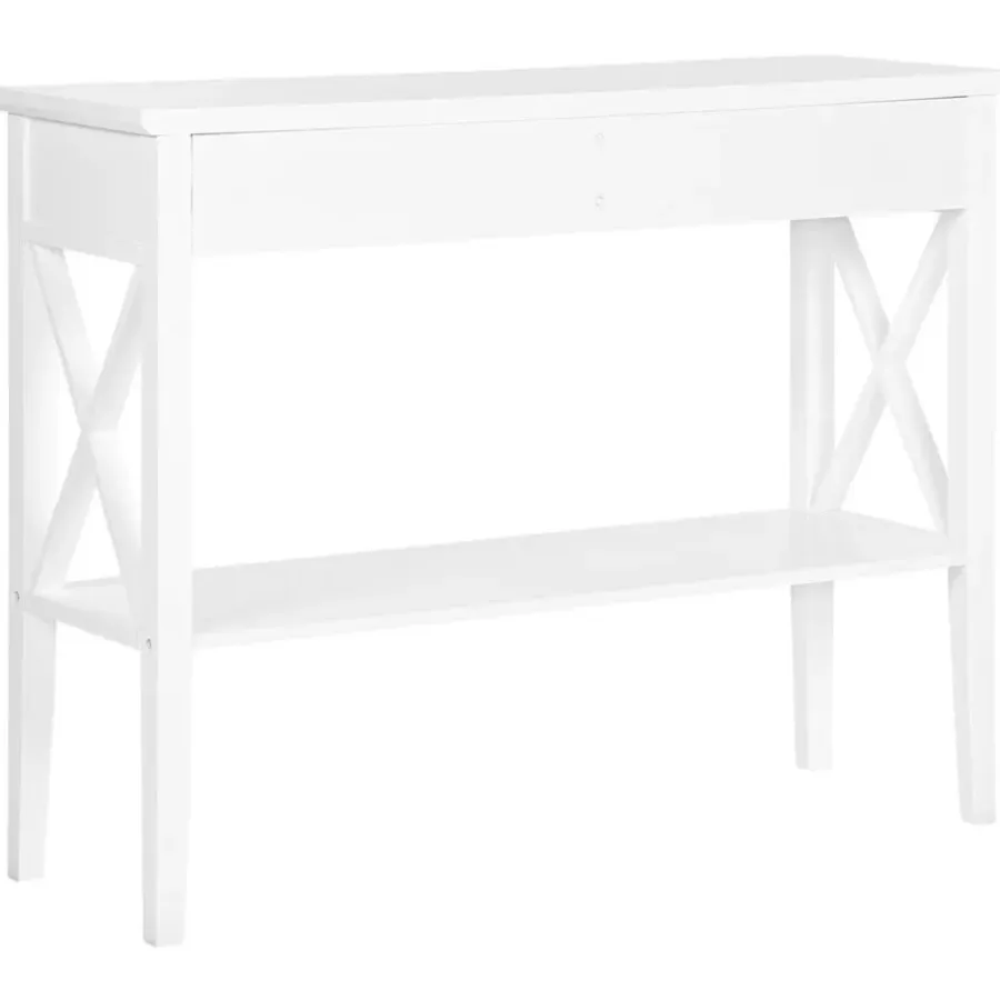 Beliani AVENUE - Consoletafel - Wit - MDF
