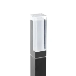 Beliani AWUNA - Tuinverlichting - Zwart - Aluminium