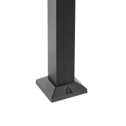 Beliani AWUNA - Tuinverlichting - Zwart - Aluminium