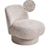 Beliani AYLO - Fauteuil - Taupe - Bouclé