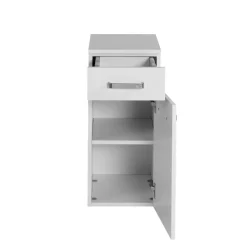 Held Badkamerkastje Bobbi 30cm 1 lade en 1 deur - wit