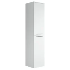 Badplaats Badkamerkast Saturnus 35 x 35 x 130 cm - Wit - Hangende Kolomkast met