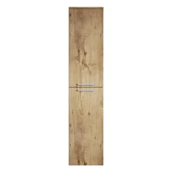 Badplaats Badkamerkast Venus 30 x 30 x 160 cm - Kastanje Eiken - Hangende