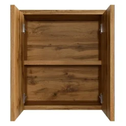 Badplaats Spiegelkast Toledo 60 x 20 x 60 cm - Eiken - Badkamerkast Badkamer