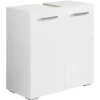 Wastafelkasten-Badplaats Wastafel Onderkast Jupiter 60 x 30 x 60 cm - Wit - Badkamerkast –