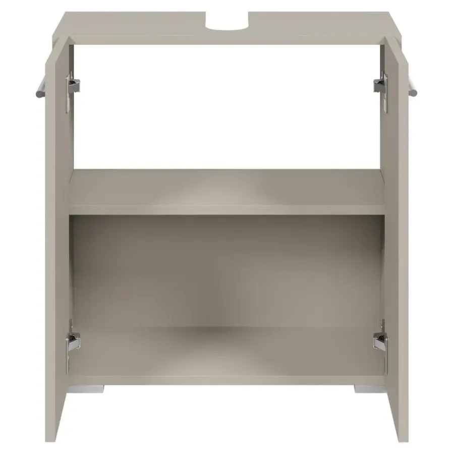 Badplaats Wastafel Onderkast Jupiter 60 x 30 x 60 cm - Beige - Badkamerkast –