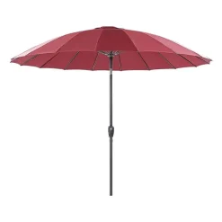 Beliani BAIA - Parasol - Rood - 270 cm - Polyester
