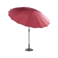 Beliani BAIA - Parasol - Rood - 270 cm - Polyester