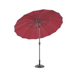 Beliani BAIA - Parasol - Rood - 270 cm - Polyester