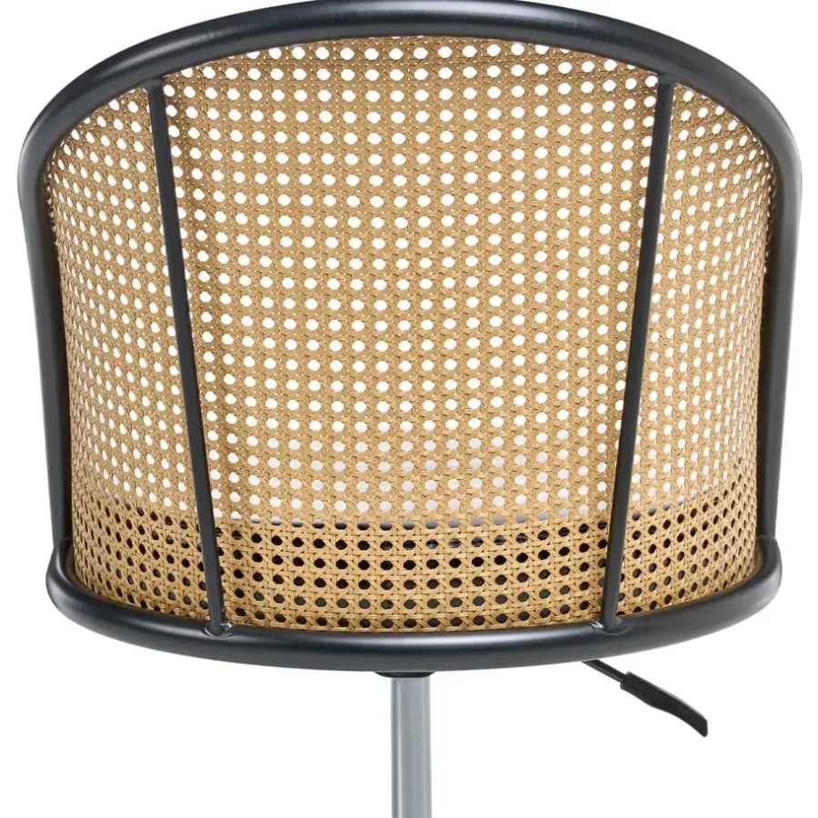 Bureaustoelen|Bureaustoelen-Leen Bakker BALTIMORE - Bureaustoel - Zwart - Kunstleer