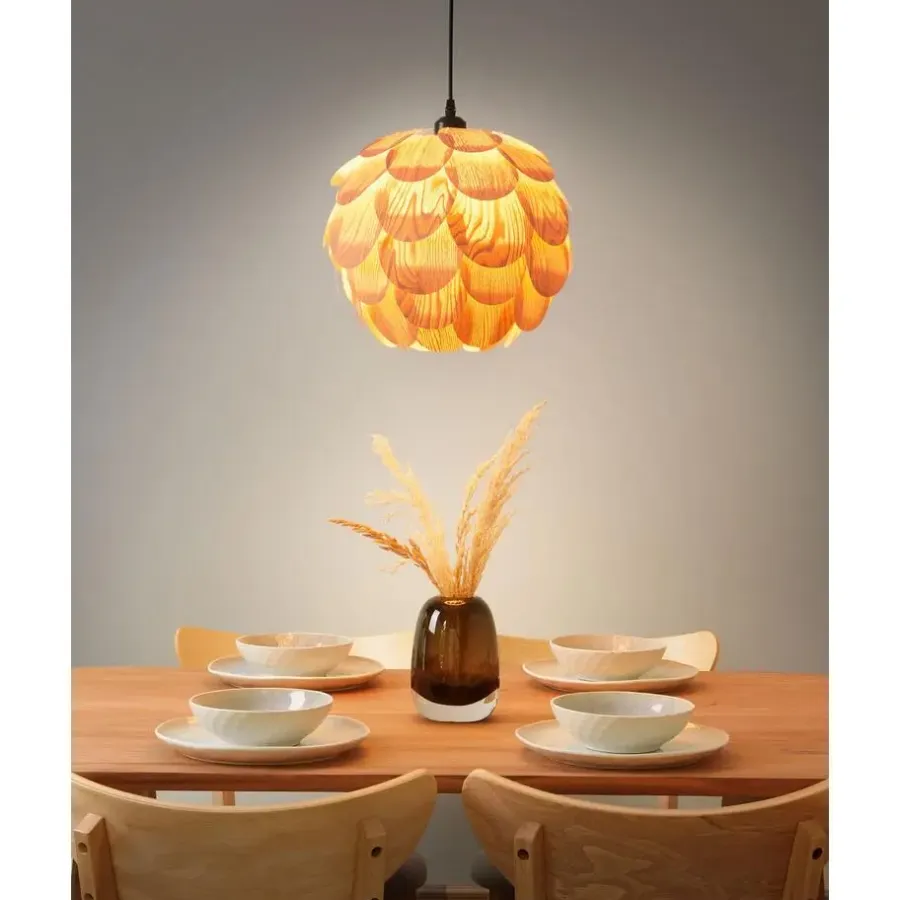 Hanglampen-Leen Bakker BAMPUR - Hanglamp - Natuurlijk - Bamboe
