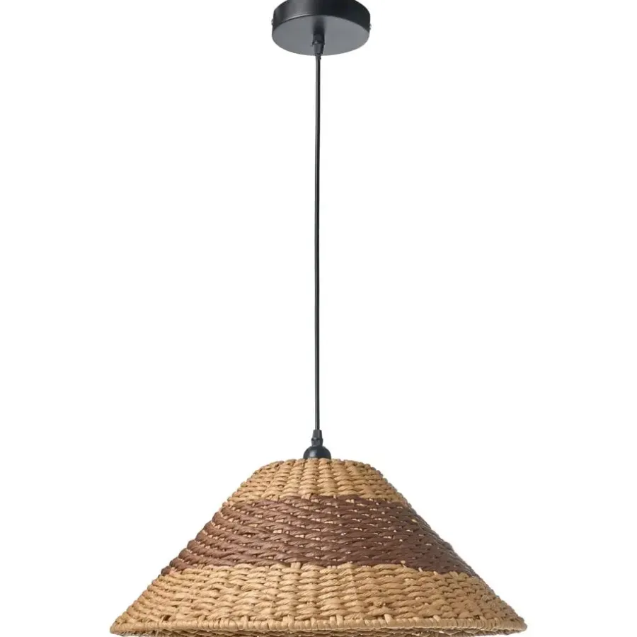 Leen Bakker BANCAL - Hanglamp - Naturel - Papierkoord