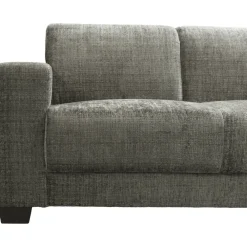 Hoekbanken-Leen Bakker Bank Aberdeen met chaise longue rechts - Cremona - grijs