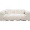 2-Zits Banken-Leen Bakker Bank Beau 2-zits - stof Raven - beige