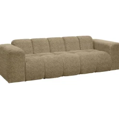 Leen Bakker Bank Beau 3-zits - stof Raven - taupe