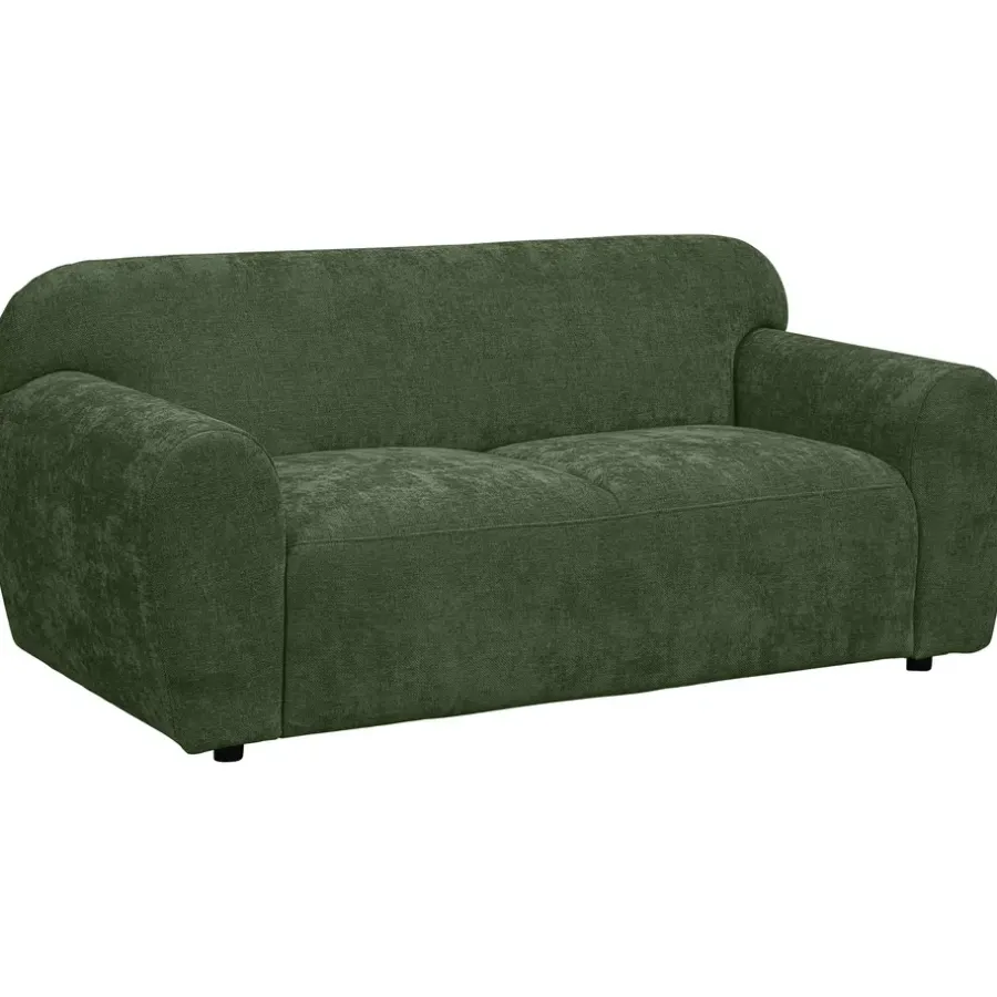 2-Zits Banken-Leen Bakker Bank Bibi 2-zits - stof Glory - groen
