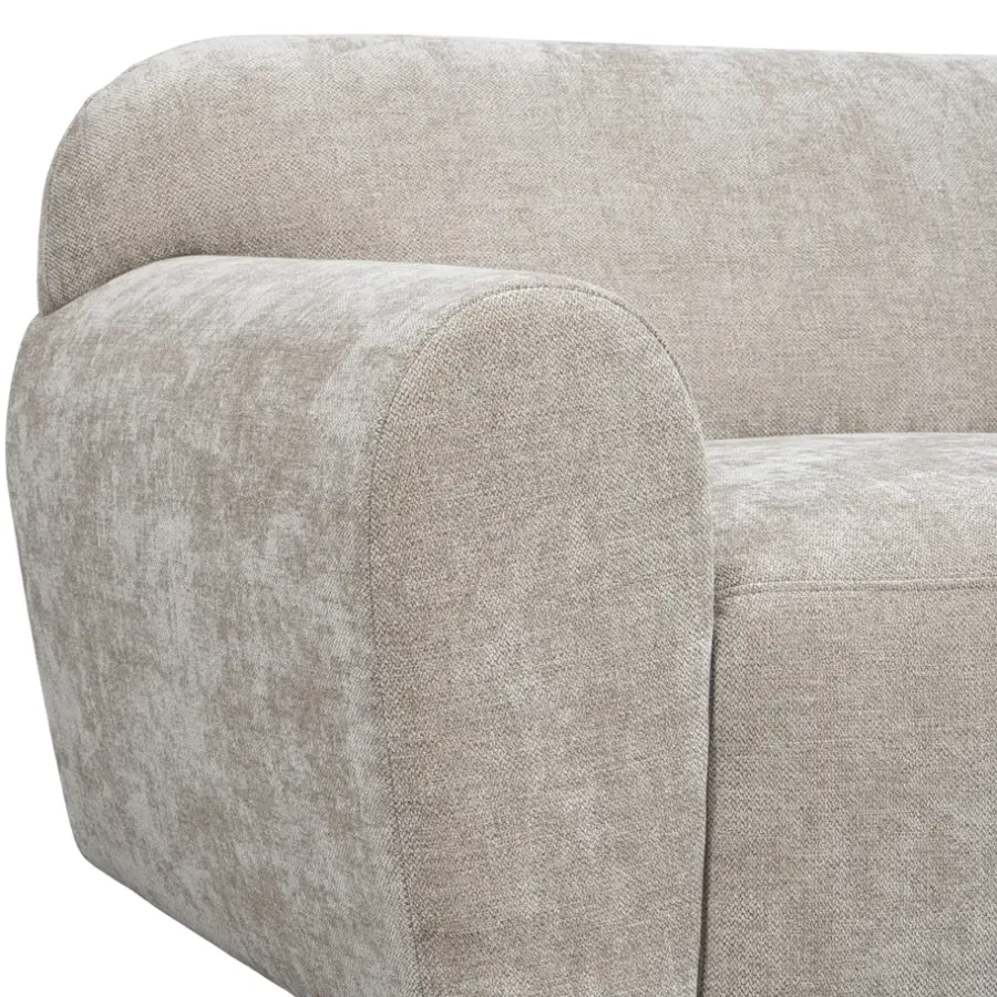 Leen Bakker Bank Bibi 2-zits - stof Glory - beige