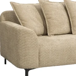 Hoekbanken-Leen Bakker Bank Elsa met chaise longue rechts - taupe