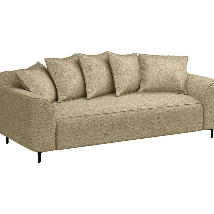 Leen Bakker Bank Elsa 3-zits - stof Anthology - taupe
