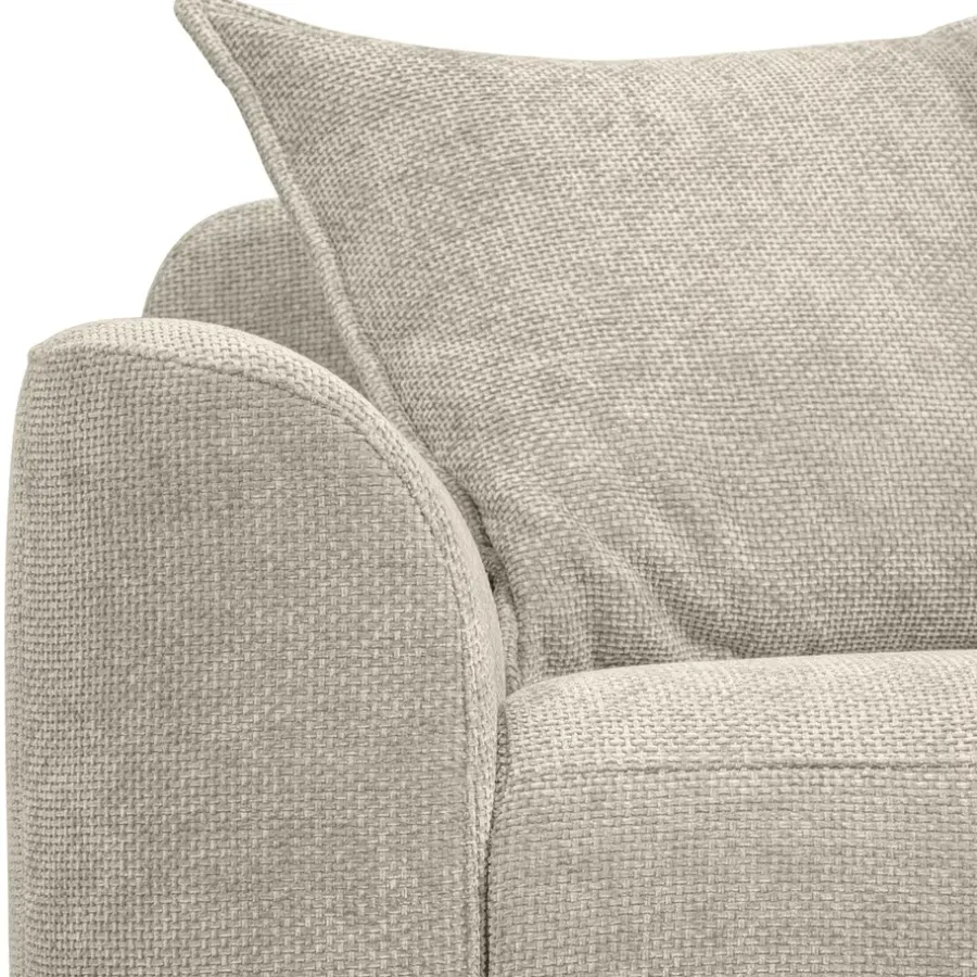 Leen Bakker Bank Elsa 2-zits - stof Eden - beige