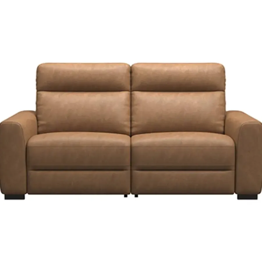 2,5 En 3-Zits Banken-Leen Bakker Bank James 3-zits - stof Supple - cognac
