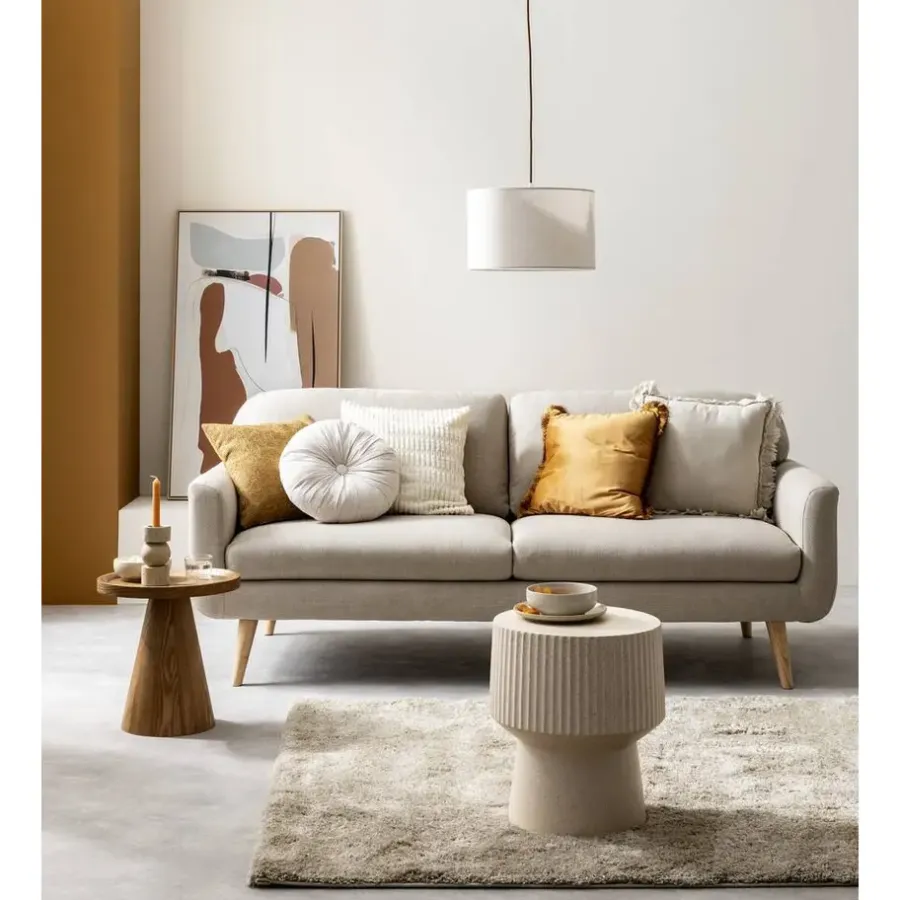 2,5 En 3-Zits Banken-Leen Bakker Bank Lilly 3-zits - beige