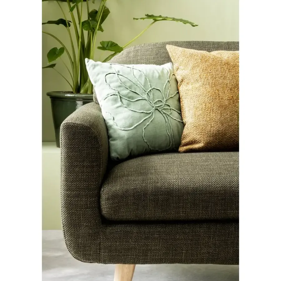 2,5 En 3-Zits Banken-Leen Bakker Bank Lilly 3-zits - groen