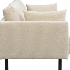 2,5 En 3-Zits Banken-Leen Bakker Bank Siem 3-zits - stof Egon - beige