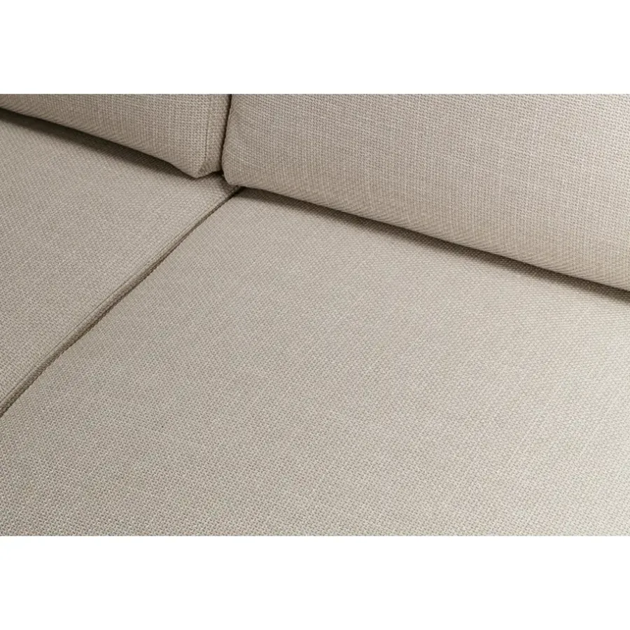 Leen Bakker Bank Tom met chaise longue rechts - Basel - beige