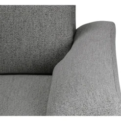 Hoekbanken-Leen Bakker Bank Tom met chaise longue rechts - Monza - grijs