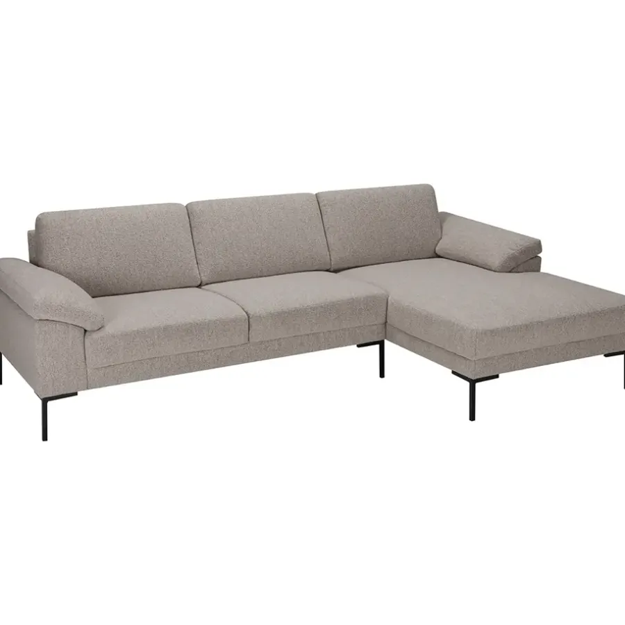 Hoekbanken-Leen Bakker Bank Tom met chaise longue links - Java - beige