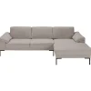 Hoekbanken-Leen Bakker Bank Tom met chaise longue rechts - Java - beige