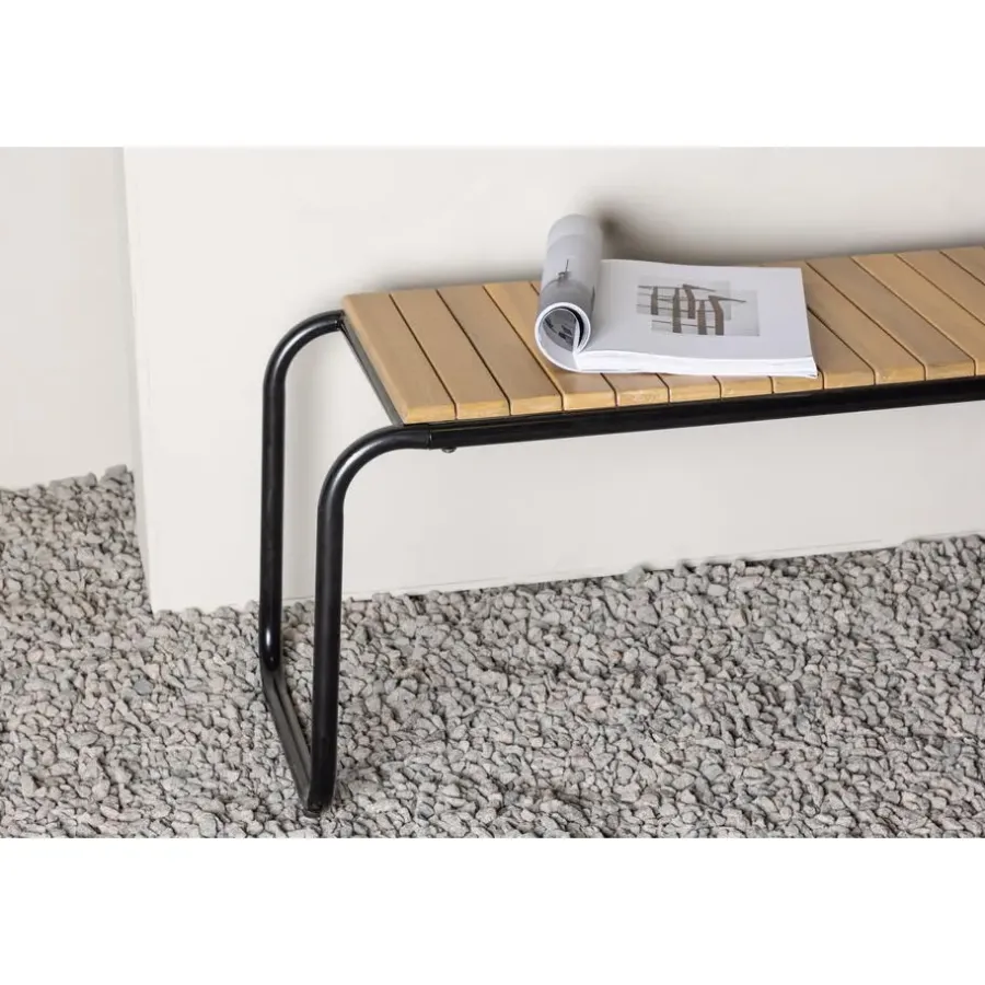 Fjôrd Bankje Naturel Hout - 136x40x46cm - Holmbeck