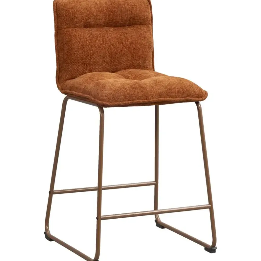 Barkrukken-Leen Bakker Barkruk Stella - terracotta