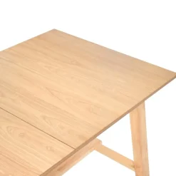 Beliani BARNES - Eettafel - Lichthout - 160/200 x 90 cm - MDF