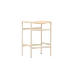 Fjôrd Barstoel Beige Touw - Polly - Set van 2
