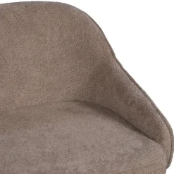 Barkrukken-Giga Meubel Barstoel Taupe - Zithoogte 65cm - Scandinavisch - Stoel Maxime - Set van 2