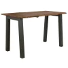 Bartafels-Giga Living Bartafel Acaciahout - 147cm - Rechthoekig - Tafel Edge