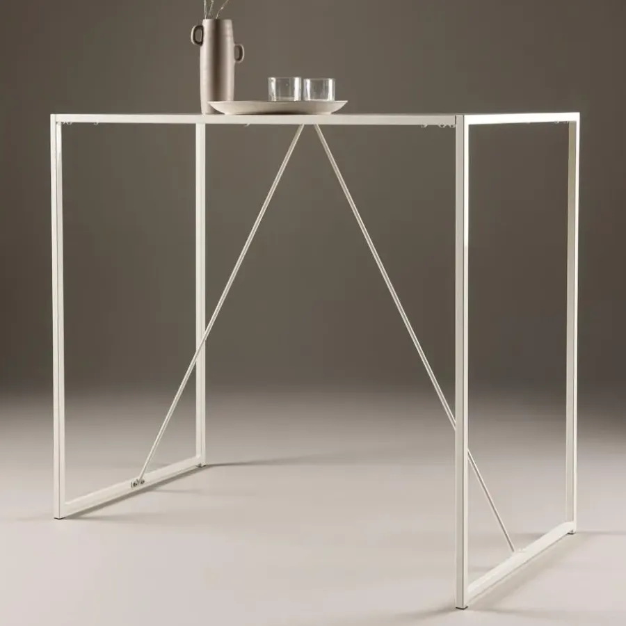 Bartafels-Fjôrd Bartafel Beige Metaal - 120x60x105cm - Brea