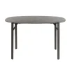 Giga Living Bartafel Keramieklook - 140x75x92cm - Deens Ovaal