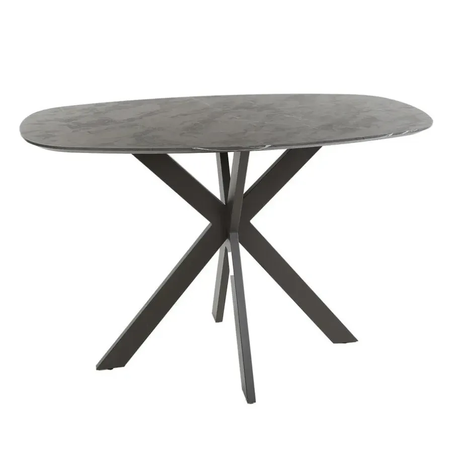 Giga Living Bartafel Keramieklook - 140x80x93cm - Kruisframe