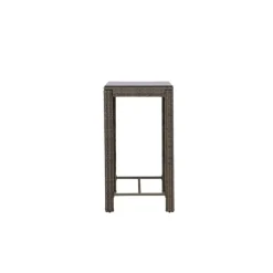 Fjôrd Bartafel Wicker - Grijs Glas - 100x60x110cm - Alo