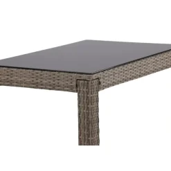 Fjôrd Bartafel Wicker - Grijs Glas - 100x60x110cm - Alo