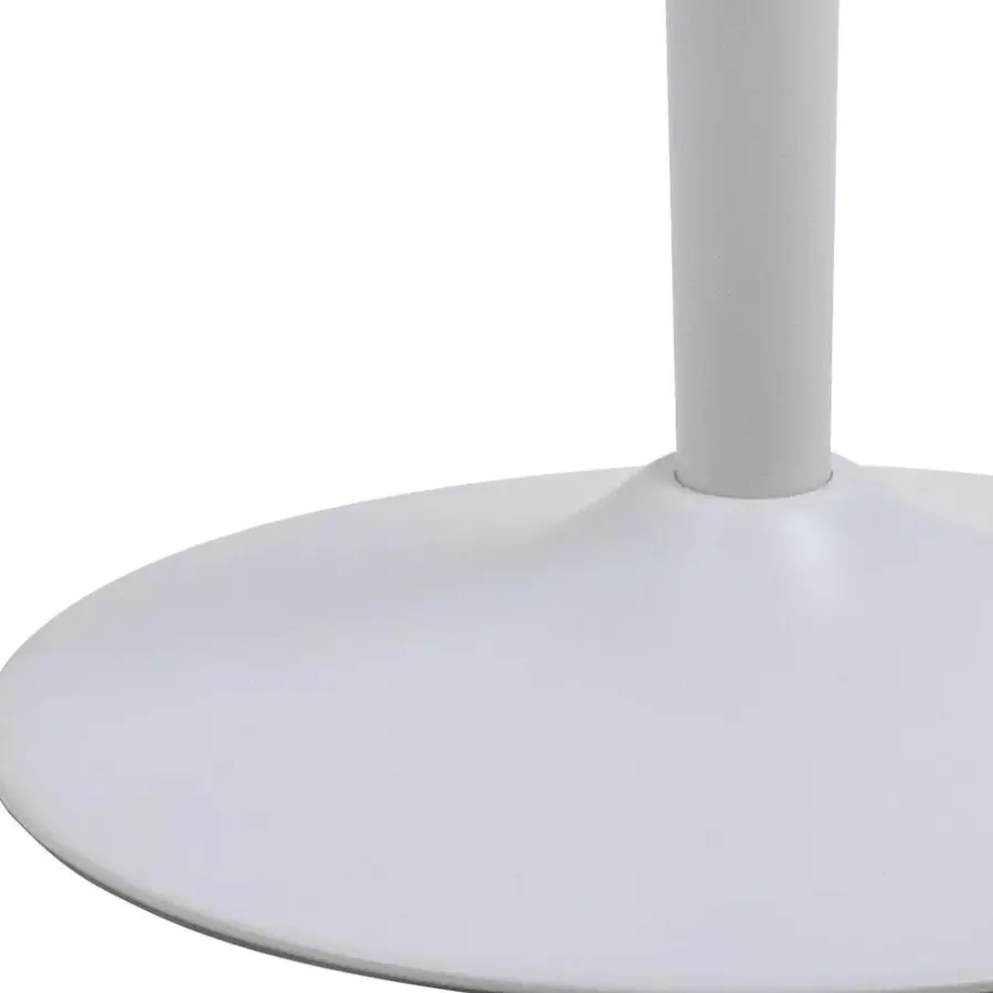 Giga Living Bartafel Wit Keramiek - Metaal - 80x80x105cm - Laurens