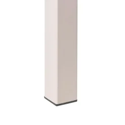 Tuintafels-Beliani BARTICA - Tuintafel - Beige - 154 x 84 cm - Synthetisch materiaal
